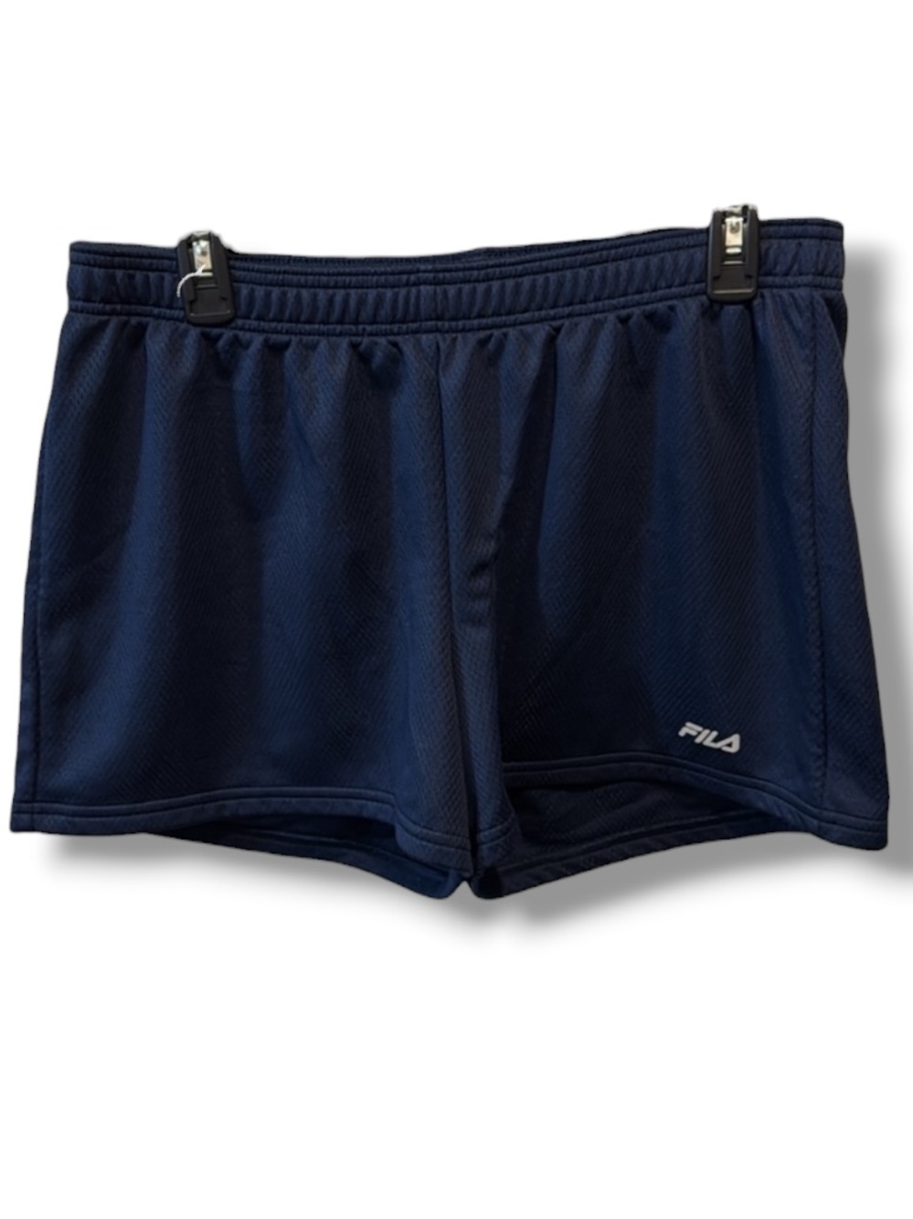 Fila Women’s Navy Blue Elastic Band Athletic Shorts
